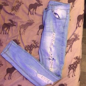 Distressed Jeans